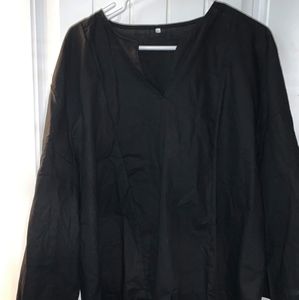 2xl 3/4 sleeve cotton. V neck shirt